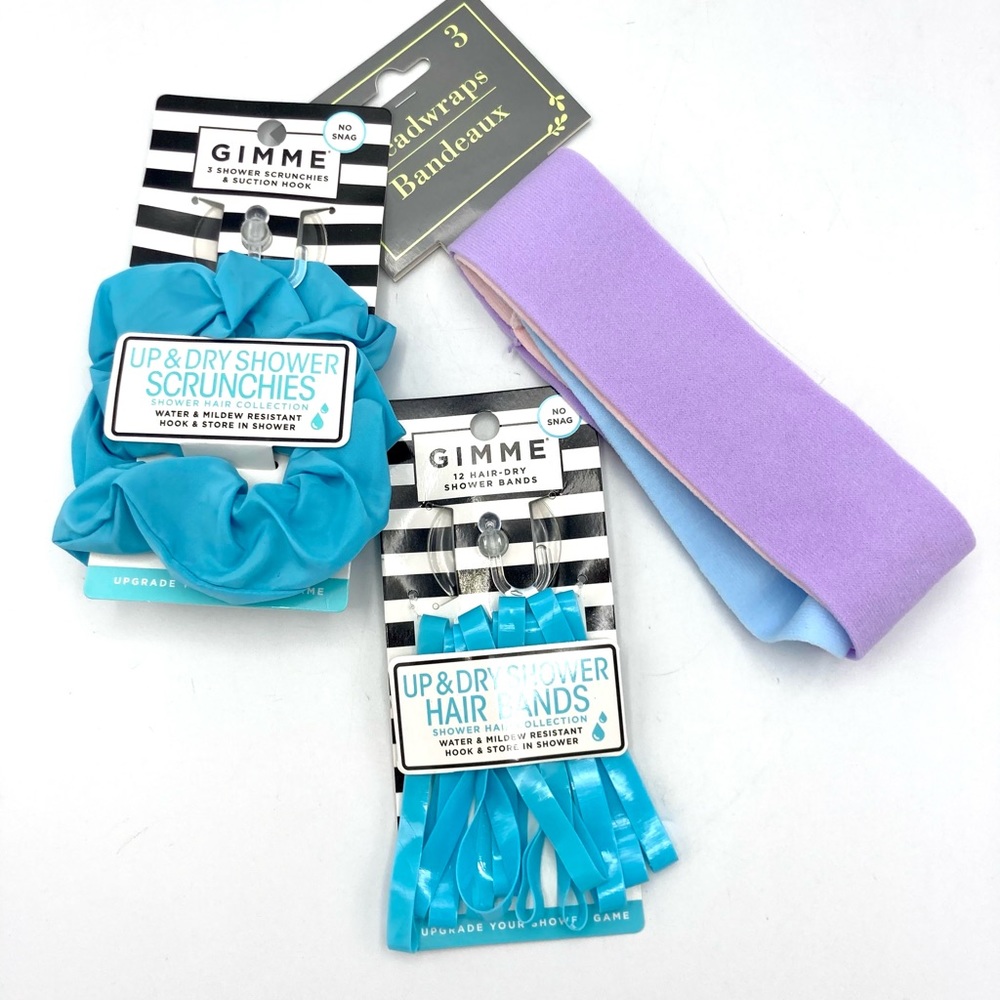 ALL NEW shower hair accessories!